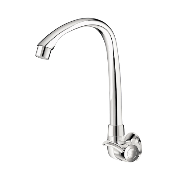 Torneira Cozinha Parede Bica Alta Móvel Linea Cromada Tigre - Ref.300000672
