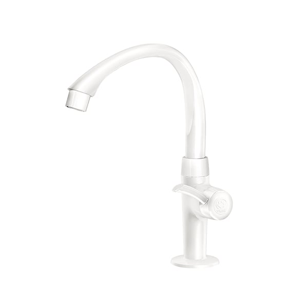 Torneira Lavatório Mesa Bica Alta Móvel Linea Branca Tigre - Ref.300000677