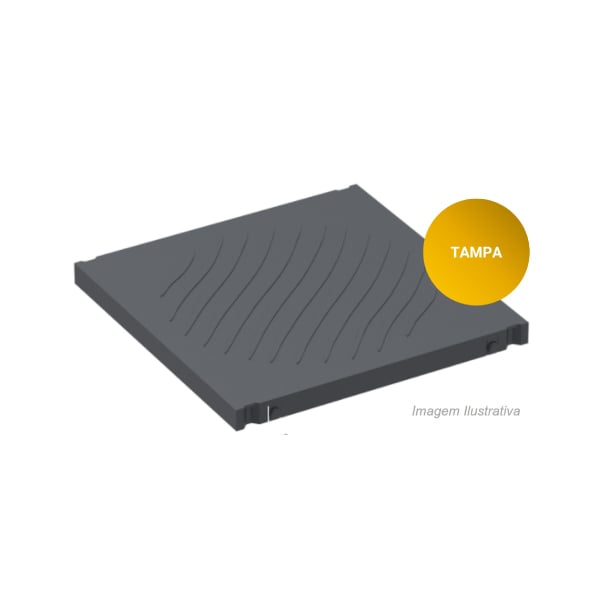Tampa Caixa Gordura Preto Reposição Tigre - Ref.27870082