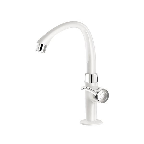 Torneira Lavatório Mesa Bica Alta Móvel Linea Branca Cromada Tigre - Ref.300000678
