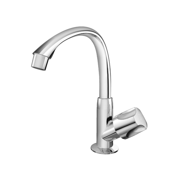 Torneira Lavatório Mesa Bica Alta Móvel Orbe Cromada Tigre - Ref.300000487