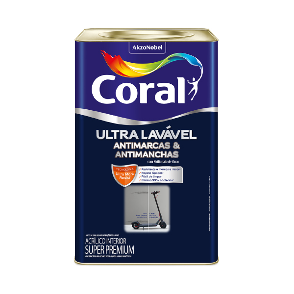 Base T Ultra Lavável 16L Coral - Ref.9063806