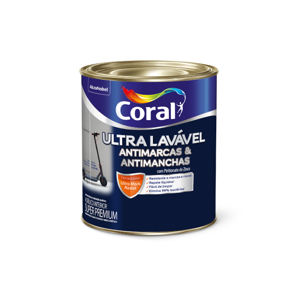 Base T Ultra Lavável 800ML Coral - Ref.9063807