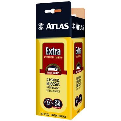 Rolo Lã 23cm Extra 23cm Atlas - Ref.322/22