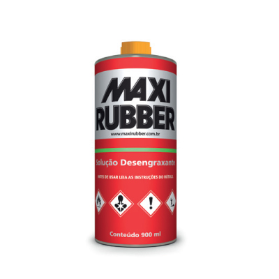 Solução Desengraxante 900ml Maxi Rubber - Ref.7MP012