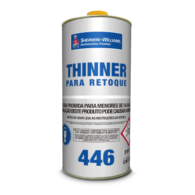 Thinner P/Retoque Esfumado 446 900ml Lazzuril Sherwin Williams - Ref.08.40.00446-217