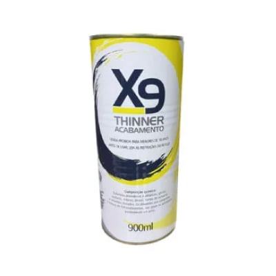 THINNER ACABAMENTO 900ML X9 - Ref.01217