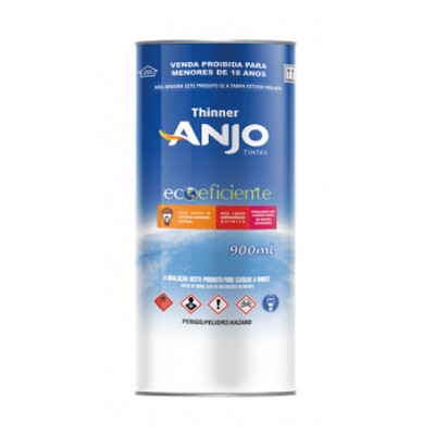 Thinner Ecoeficiente 2750 900ml Anjo - Ref.023634-23