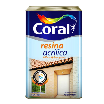 Resina Acrilica 18l Coral - Ref.5203027