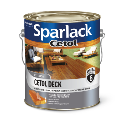Verniz Cetol Deck Semi Brilho 3,6l Sparlack - Ref.5203095