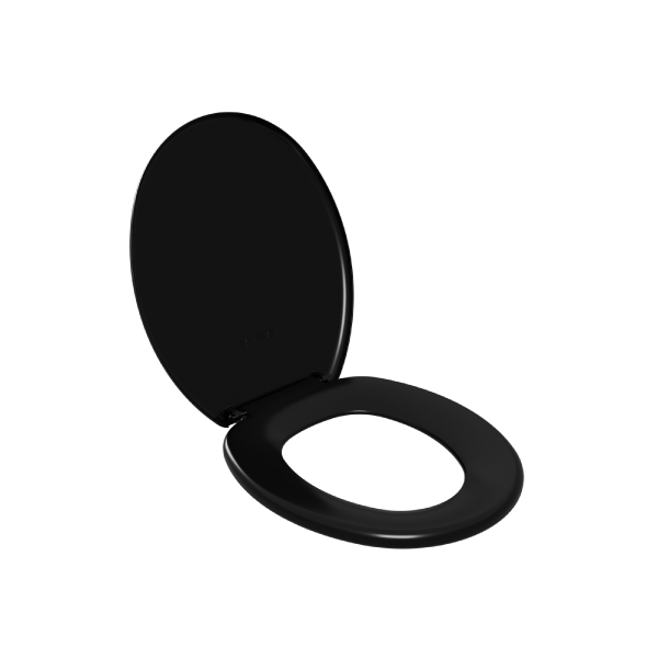 Assento Sanitário Plástico Soft Preto Astra - Ref.TPJ/AS*PR1