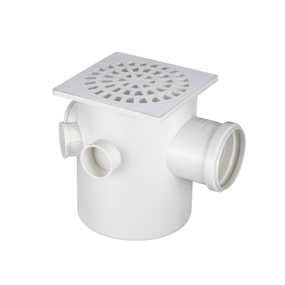 Caixa Sifonada Quadrada 5 Entradas Nº17 150x185x75 Krona - Ref.0916