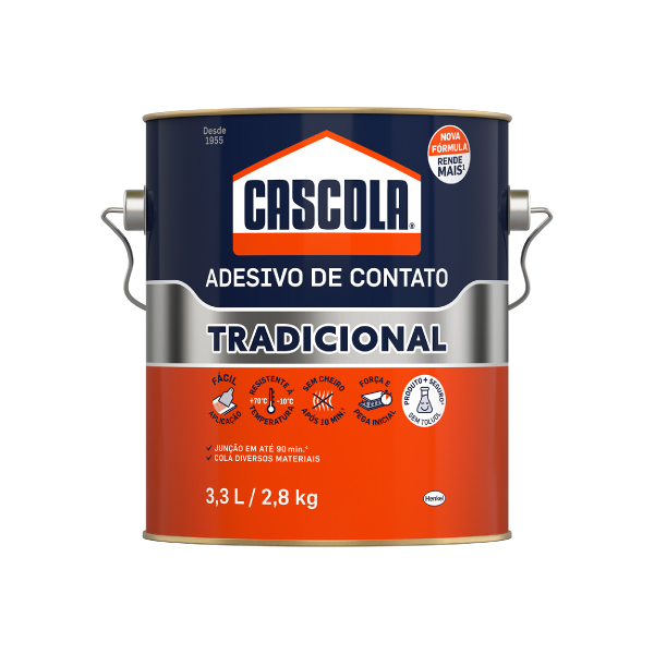 Cola Capoteiro / Adesivo De Contato 2,8kg Cascola - Ref.1406652