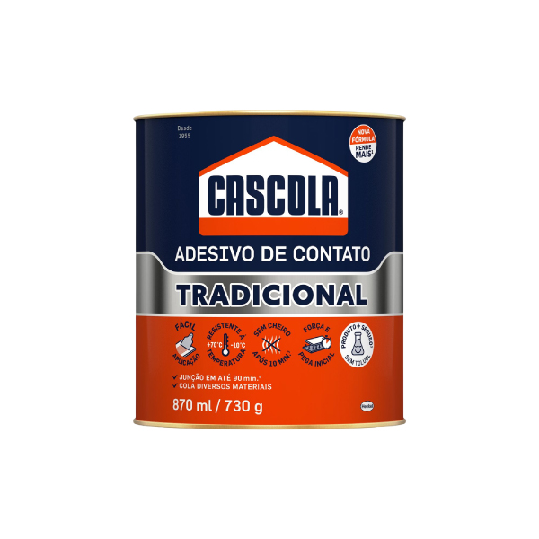 Cola Capoteiro / Adesivo De Contato 730g Cascola - Ref.1406654