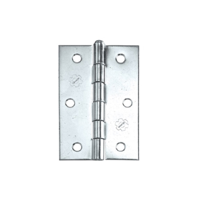 Dobradica Zincada Polida 1.1/2” Silvana C/3 - Ref.96691