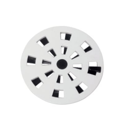 Grelha Rotativa Anti-Inseto Branca 9,7cm Astra - Ref.GRB1/AS