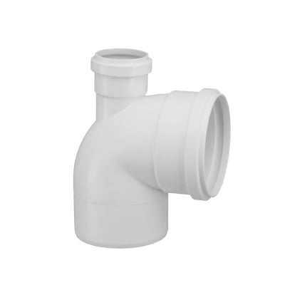 Joelho 90° Esgoto com Visita 100x50mm Krona - Ref.0622