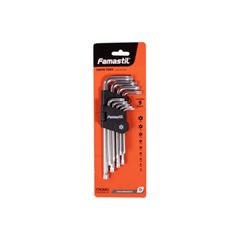 JOGO DE CHAVE TORX 9PCS FAMASTIL