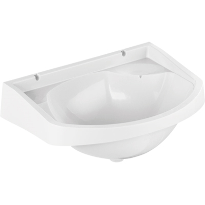 Lavatório Plástico 34x25cm 3L Branco Herc - Ref.2620