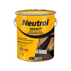 TINTA ASFÁLTICA NEUTROL 18L VEDACIT - Ref.112410