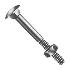 PARAFUSO FRANCÊS C/ PORCA 1/2X8 CISER - Ref.000000000010038001