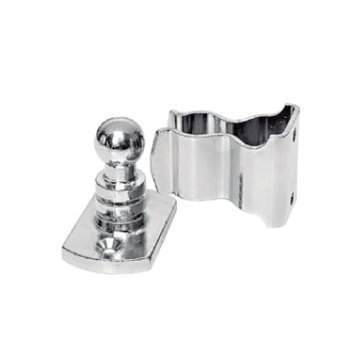 Prendedor De Porta Niquelado Silvana - Ref.95844