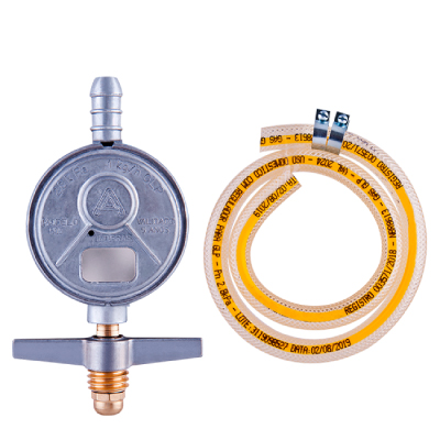 Regulador De Gás C/Mangueira 80cm 1kg/H Aliança - Ref.061777