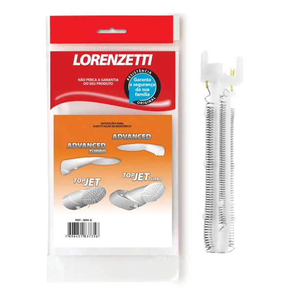 Resistência P/Ducha Advanced / Top Jet 127v 5500w Lorenzetti - Ref.7589060