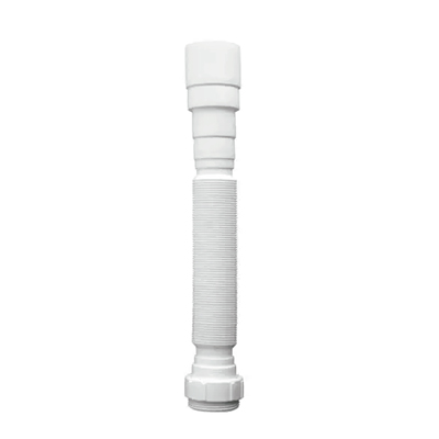 Sifão Sanfonado Simples Universal Branco 720mm Blukit - Ref.030101-425