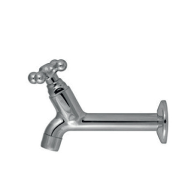 Torneira Cozinha Parede Marujá Cromada 15cm Viqua - Ref.1130951