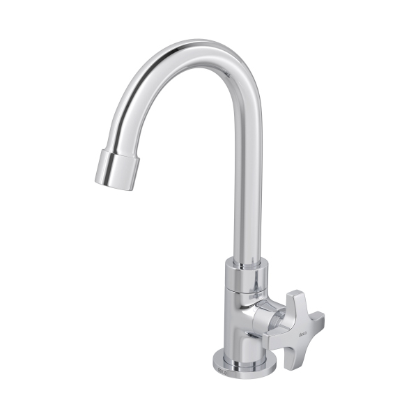 Torneira Lavatório Mesa Bica Alta Max Cromada Deca - Ref.1196.C34.CR