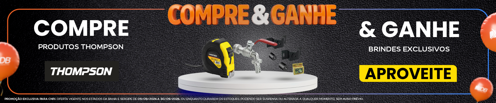 COMBOS THOMPSON - COMBO COMPRE E GANHE - SETEMBRO 2026