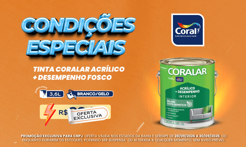 CORALAR ACRILICO BRANCO/GELO 3,6 - SETEMBRO 2026