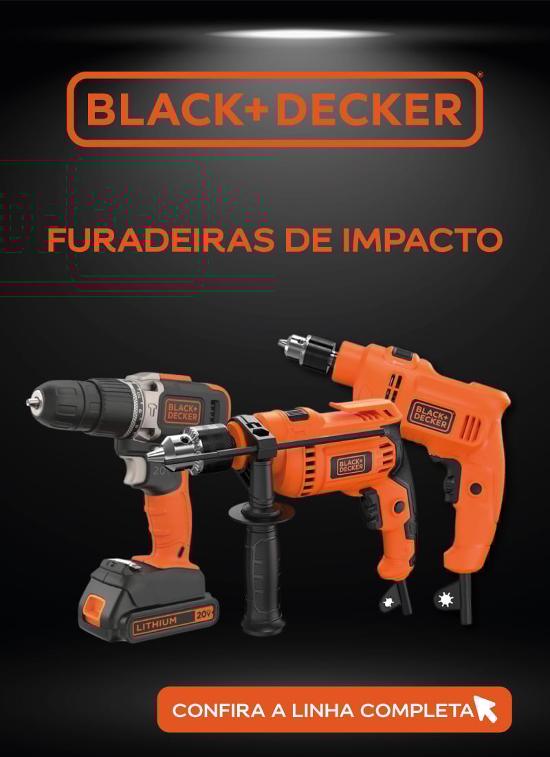 BANNER BLACK DECKER FURADEIRAS DE IMPACTO 