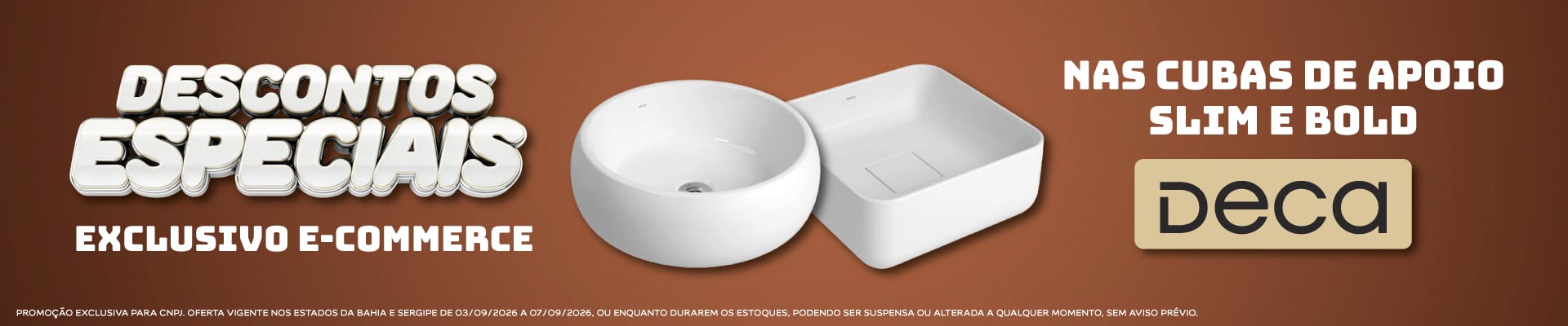 EXCLUSIVO E-COMMERCE - CUBA DECA - SETEMBRO 2026