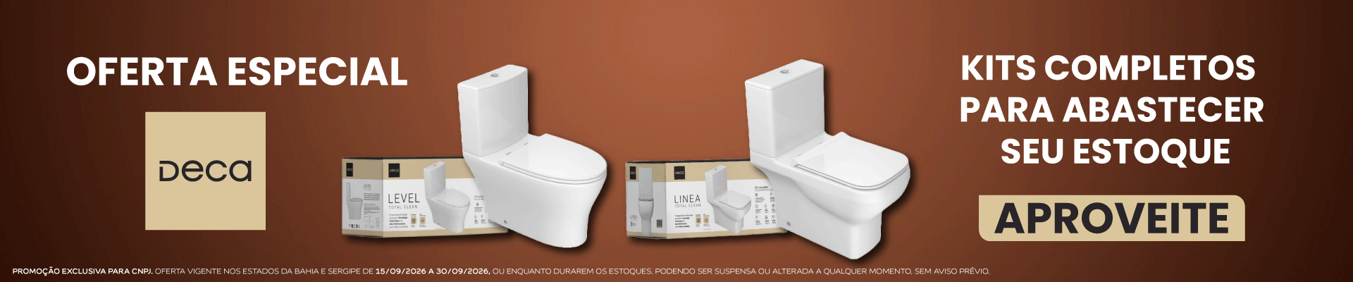 OFERTA ESPECIAL DECA KITS COMPLETOS -SETEMBRO 2026