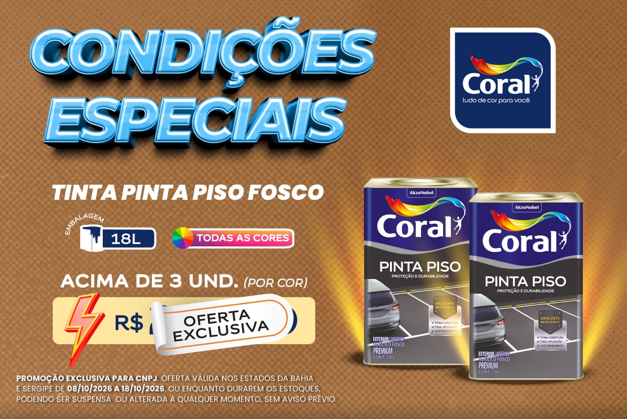  CORAL PINTA PISO FOSCO - OUTUBRO 2026