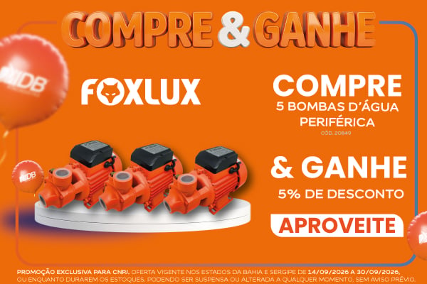 COMPRE E GANHE FOXLUX -  SETEMBRO 2026